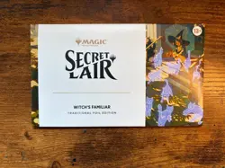 Witch's Familiar FOIL Secret Lair Cats Are The Best MTG - Image 1
