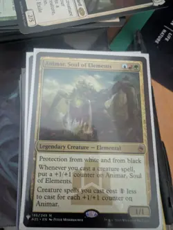 MTG Animar, Soul of Elements Mystery Booster Masters 25 196/249 Regular Mythic - Image 1