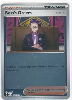 Boss's Orders [Corbeau] - 183/217 Reverse Holo Uncommon ME: Ascended Heroes NM - Image 1