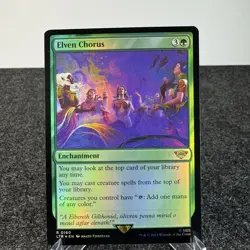 Elven Chorus (0160) Lord of the Ring Tales of Middle-earth Foil - MTG - Image 1