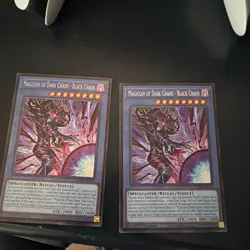 Yugioh Magician of Dark Chaos - Black Chaos CORI-EN027 Secret Rare - Image 1
