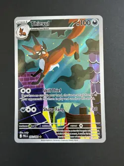 Pokemon TCG - Pitch Black - Thievul IR 092/084 - Mint - Image 1