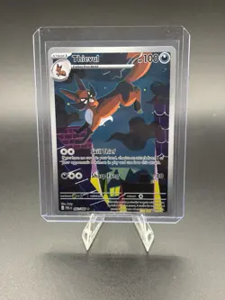 Thievul 092/084 Illustration Rare Mega Evolution: Pitch Black Pokemon TCG - Image 1