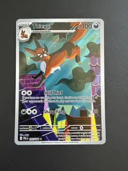Pokemon TCG - Pitch Black - Thievul IR 092/084 - Mint - Image 1