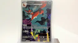 2026 Pokemon Pitch Black Thievul 092/084 Illustration Rare Holo NM - Image 1