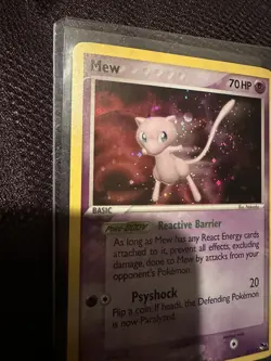 Mew 4/17 Pokemon TCG POP Series 4 2006 Holo Foil Rare - SWIRL - Image 5