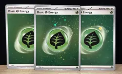 Pokemon TCG Cosmos Holo Energy Lot SV 151 001, 002, 003, 004, 006, 008 Lot Of 15 - Image 3