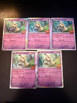Pokemon TCG Paldea Evolved Cosmos Holo Foil 40 Card Lot Pikachu Mimikyu - Image 2