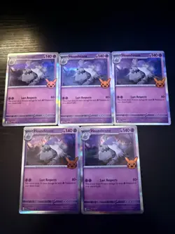 Pokemon TCG Paldea Evolved Cosmos Holo Foil 40 Card Lot Pikachu Mimikyu - Image 3