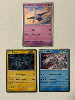 Pokemon Cosmos Holo Promo 3-Card Lot Zekrom 066 Latios 073 Palkia 040 - Image 1