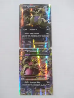 M Tyranitar EX 43/98 Holo EX Rare Ancient Origins Pokemon NM Plus Tyranitar 42/9 - Image 1