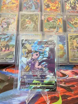 Pokemon TCG Mew V 251/264 Fusion Strike Ultra Rare Holo Full Art English - Image 1