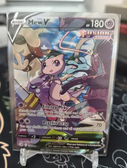 Pokemon TCG Mew V 251/264 SWSH08 Fusion Strike Ultra Rare Full Art Holo - Image 1