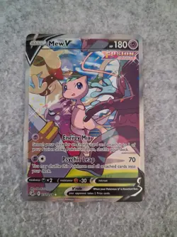 Pokemon TCG Mew V 251/264 Fusion Strike Ultra Rare Full Art Holo NM/ M - Image 1