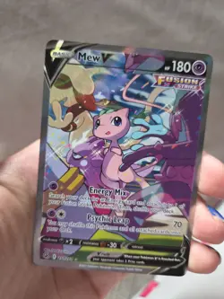 Pokemon TCG Mew v Fusion Strike 251/264 Holo Full Art Ultra Rare - Image 2