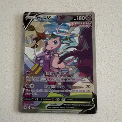 Nintendo Pokemon TCG Mew V 251/264 Fusion Strike Full Art Holo English 2021 - Image 1