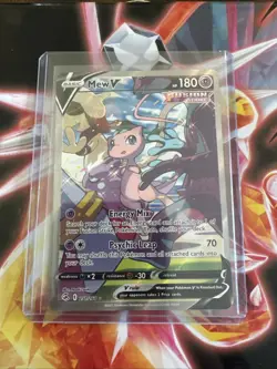 Pokemon TCG Mew v 251/264 Fusion Strike Holo Full Art Ultra Rare NM Condition - Image 1