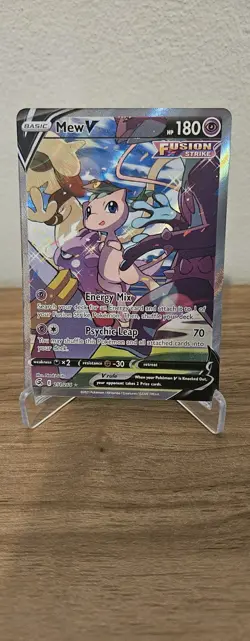 Pokemon TCG Mew V Fusion Strike 251/264 Holo Full Art - Image 1