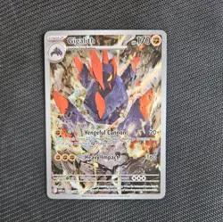 Pokemon TCG S&V White Flare: Gigalith 129/086 Illustration Rare English Card NM - Image 1