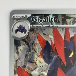 Gigalith 129/086 Illustration Rare White Flare Pokemon Card TCG Holo - Image 3