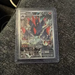 Pokemon TCG Gigalith White Flare Illustration Card 129/086 SV Rare - Image 1
