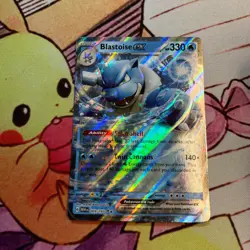 Blastoise ex 009/165 Double Rare 151 Pokemon Holo Near Mint - Image 1