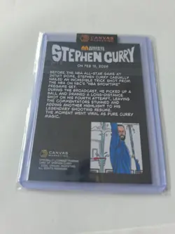 2025 Canvas Marketing X Steph Curry To Be Continued NBA Showtime 3/50 - Image 2