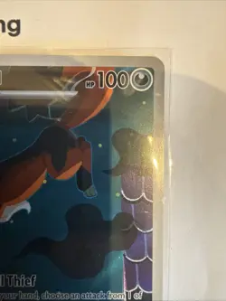 Pokemon TCG - Thievul 092/084 - IR Illustration Rare - Pitch Black PBL - Mint - Image 4