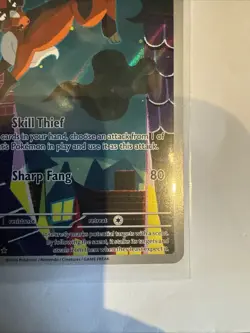 Pokemon TCG - Thievul 092/084 - IR Illustration Rare - Pitch Black PBL - Mint - Image 5