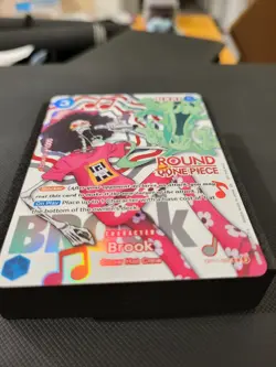 One Piece x Round 1 ENGLISH Promo Card - Brook OP11-056 - Image 5