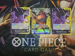 One Piece TCG Marshall D. Teach OP16-080 The Time of Battle Alt Art English - Image 1
