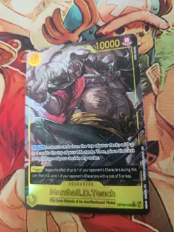 1x Marshall D. Teach OP16-119 Sec Alt Art NM Bandai One Piece CCG! Fast Ship - Image 3