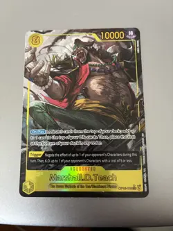 Marshall D. Teach - The Time of battle OP16-119 ENGLISH Sec Alt Art AA - Image 1