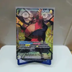 Marshall D. Teach (Alternate Art) OP16-080 Leader - The Time of Battle. - Image 1
