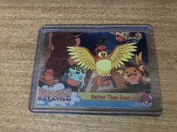 1999 Topps Pokemon Movie Animation 56 Better Than Ever Blue Label Foil - Image 1