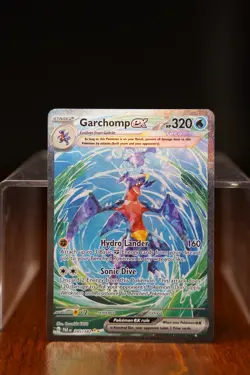 Garchomp ex 245/182 Special Illustration Rare Paradox Rift Pokemon Holo NM - Image 1