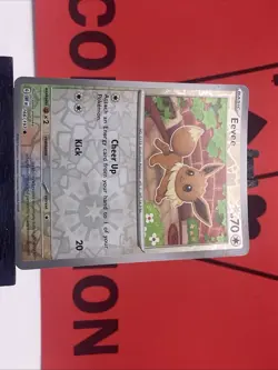 Eevee 166/197 SV03: Obsidian Flames Pokemon TCG Reverse Holo Common 2023 NM - Image 4
