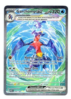 Garchomp 245/182 ex Special Illustration Rare - Paradox Rift - Pokemon TCG - Image 1