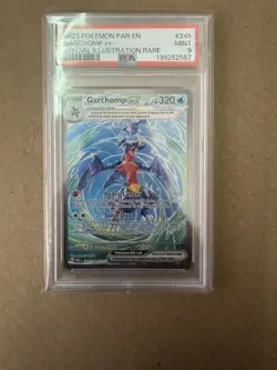 Pokemon 2023 Paradox Rift Garchomp ex Special Illustration Rare 245/182 - Image 1