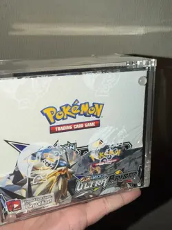 Pokemon TCG Sun Moon Ultra Prism Booster Box, Sealed, 36-Pack Acrylic Case - Image 2