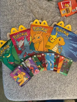 2025 McDonads Pokemon Complete Set With Mcdoalds Box NIP All Dragons 1-10 - Image 1