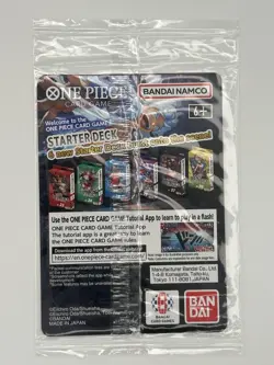 Sealed Monkey D Luffy EB02-010 L Dodgers One Piece Night Promo Card English 2025 - Image 2