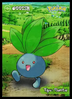 Oddish C43 Peruvian Pokemon Card - Image 1