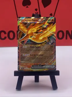 Team Rocket's Moltres ex 031/182 Sv10: Destined Rivals Holo Pokemon TCG 2025 NM - Image 2