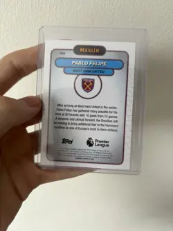 Topps Merlin Premier League 2025/26 Pablo Felipe /25 Rookie Orange West Ham - Image 2