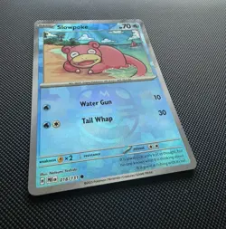 Pokemon TCG Slowpoke Masterball Holo Card 018/131 Prismatic Evolution's - NM - Image 2