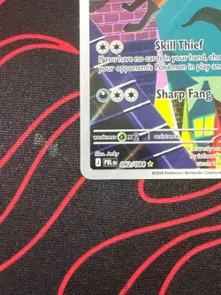 Thievul Pitch Black Pokemon TCG 092/084 Illustration Rare Pack Fresh - Image 4