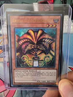 Yugioh Exodia the Forbidden One 25LP-EN000 Ultra Emblasonado Raro Edicion Limita - Image 1