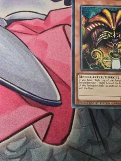 Yugioh Exodia the Forbidden One 25LP-EN000 Ultra Emblasonado Raro Edicion Limita - Image 4