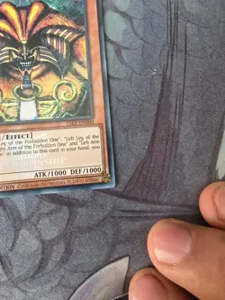 Yugioh Exodia the Forbidden One 25LP-EN000 Ultra Emblasonado Raro Edicion Limita - Image 5